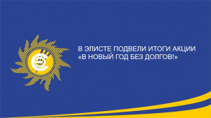 В Элисте подвели итоги акции "В Новый год без долгов!