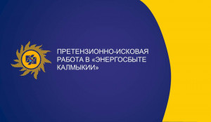 Как проходит претензионно-исковая работа в «Энергосбыте Калмыкии»