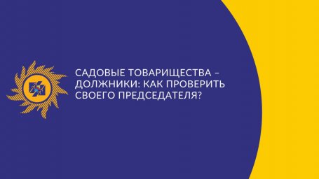 ​Садовые товарищества – должники: как проверить своего председателя?